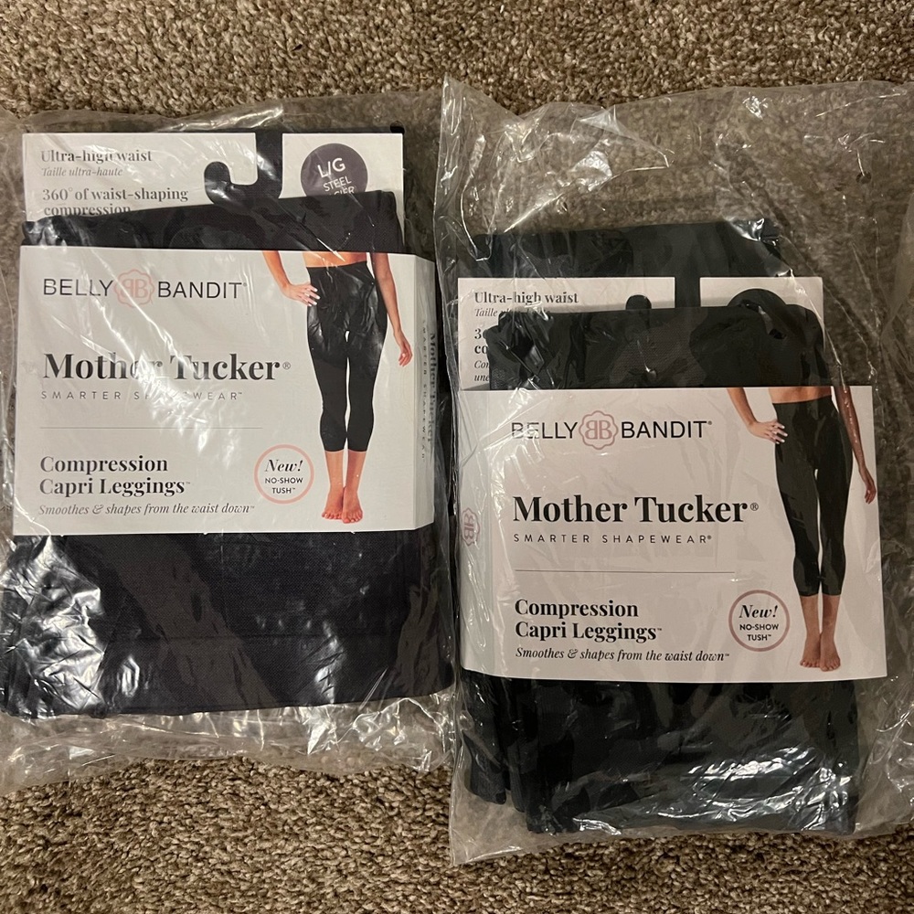 Compression/ Slimming BELLY BANDIT® Mother Tucker® Capri Leggings